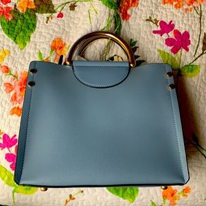 Blue purse